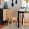 Baxton Studio Kobe MidCentury Modern Natural Brown Finished Wood and Rattan Dining Chair 224-12834-ZORO - alternate 1